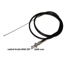 Bowden zadnej brzdy Bab.207